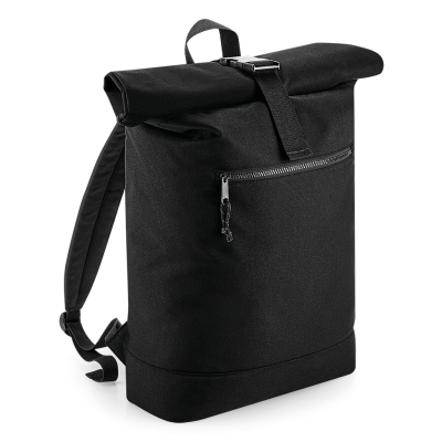 Mochila Roll-Top em material reciclado